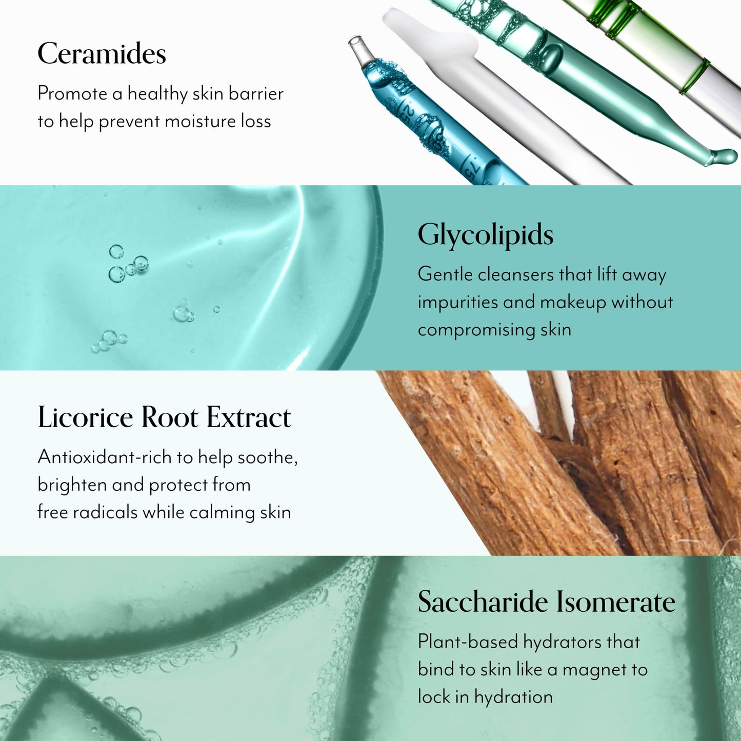 One & Done Facial Cleanser key ingredients