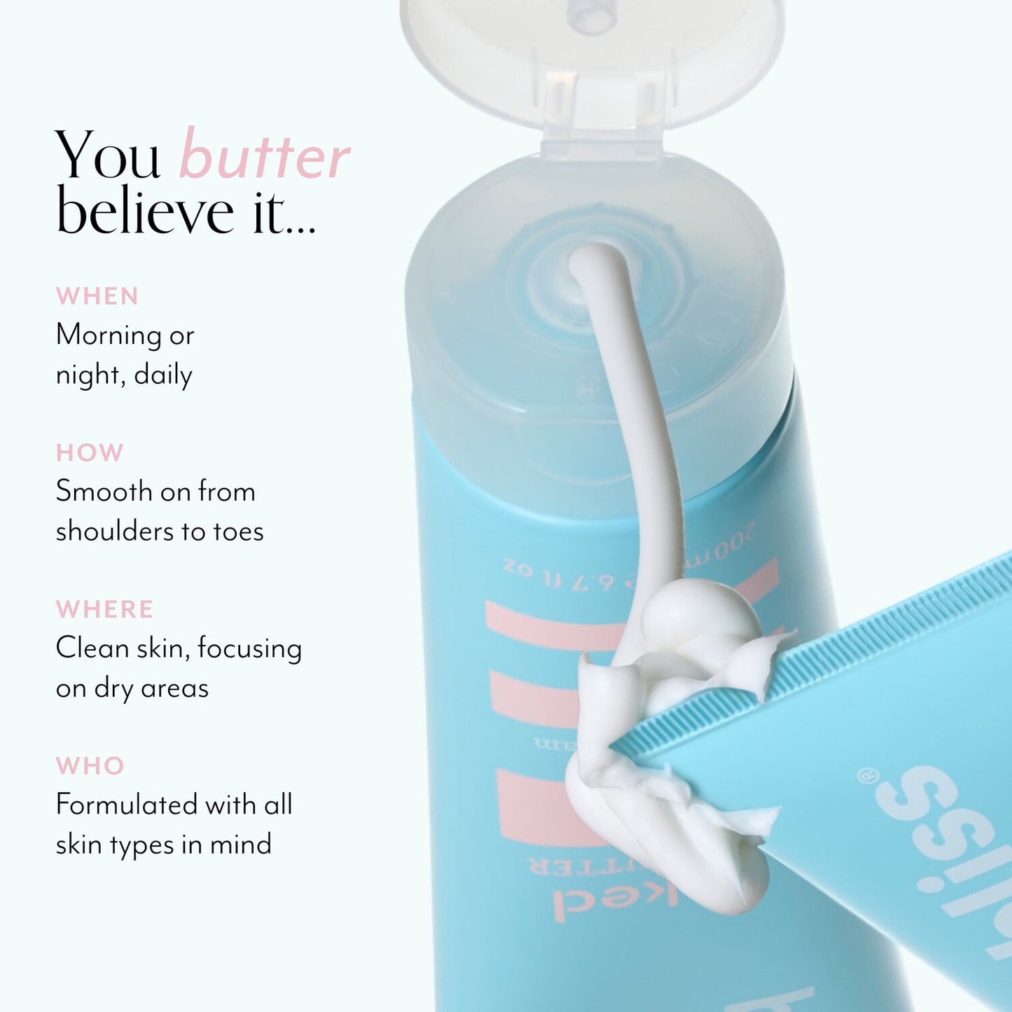 Unscented Body Butter Moisture Cream when, how, where, who
