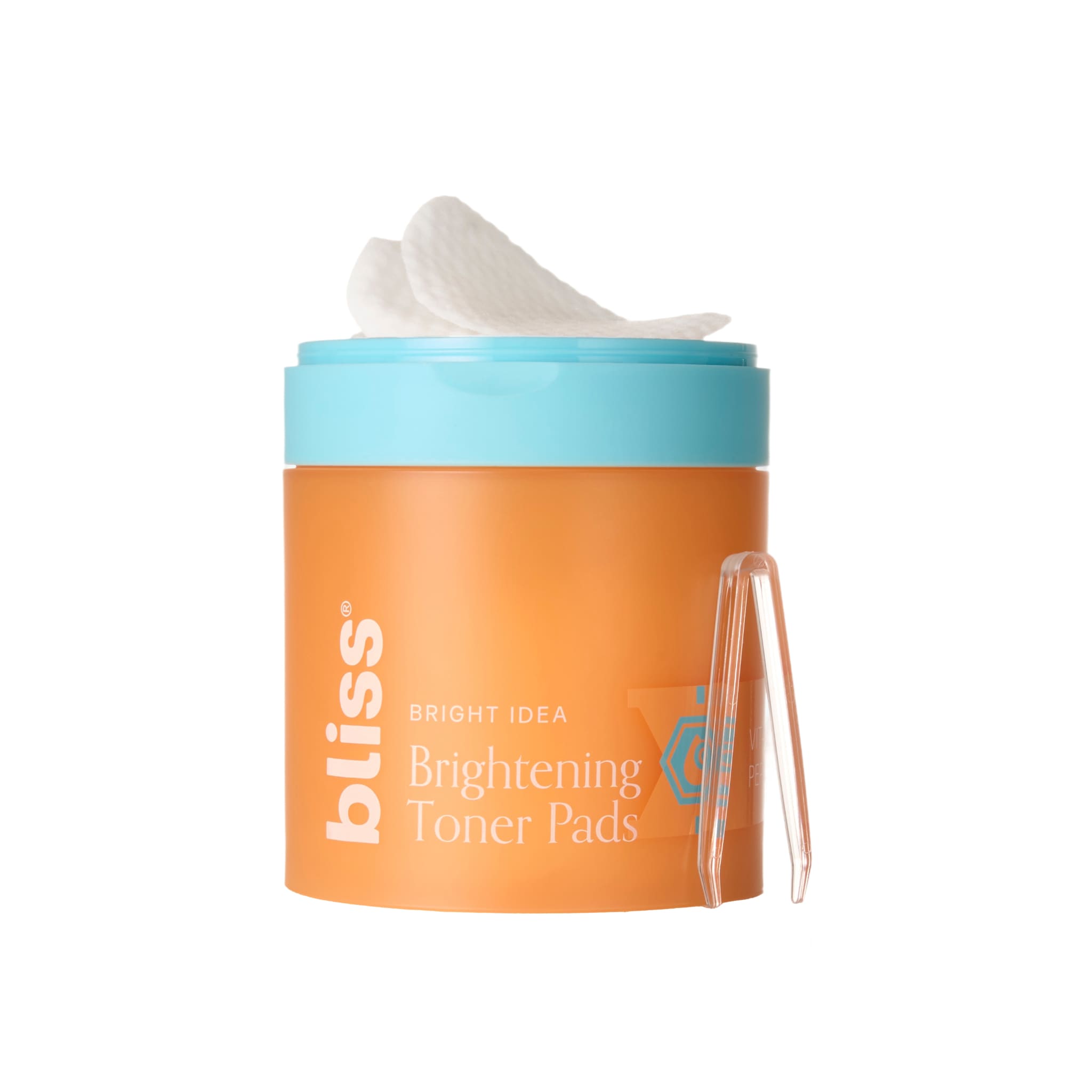 Bright Idea Brightening Toner Pads with Vitamin C soldier