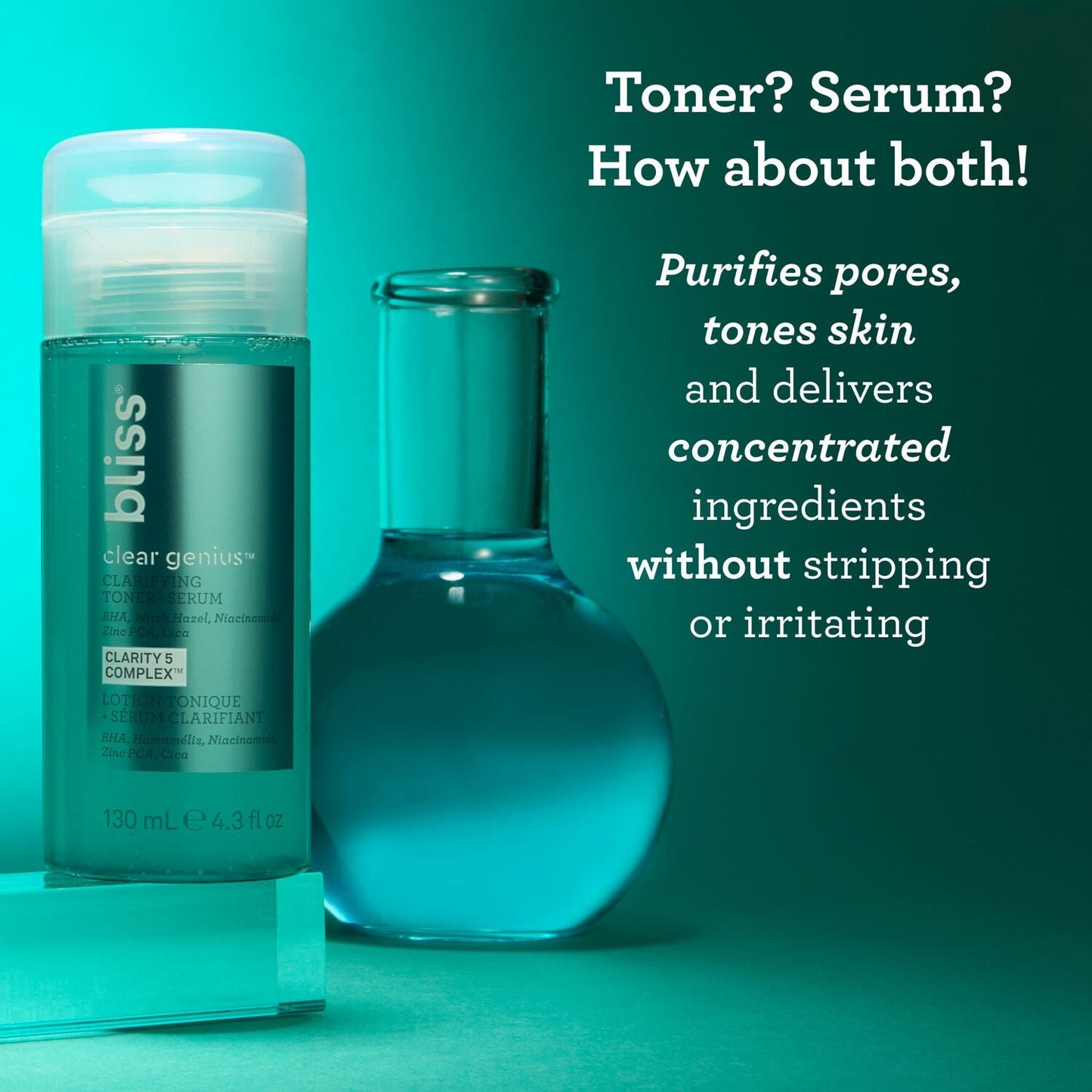 clear genius toner- why to use
