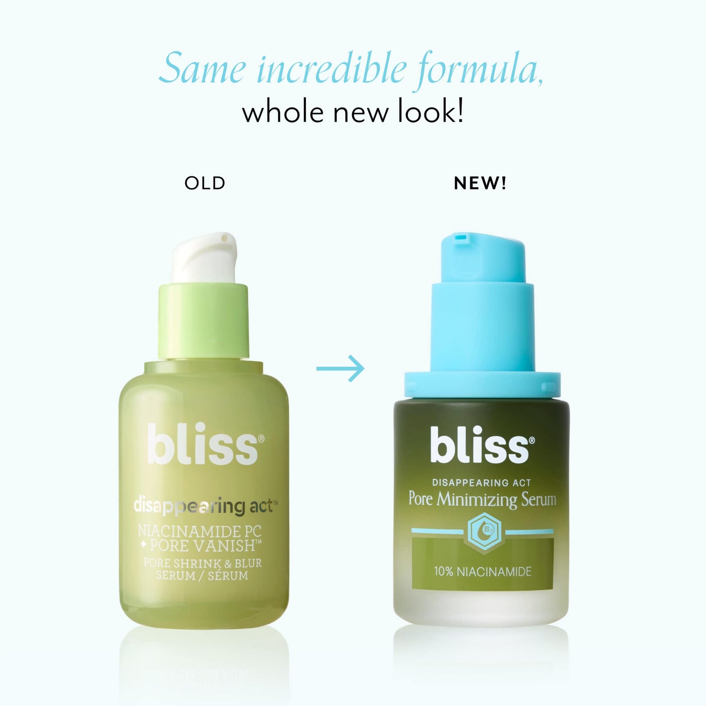 Disappearing Act Serum - new packaging