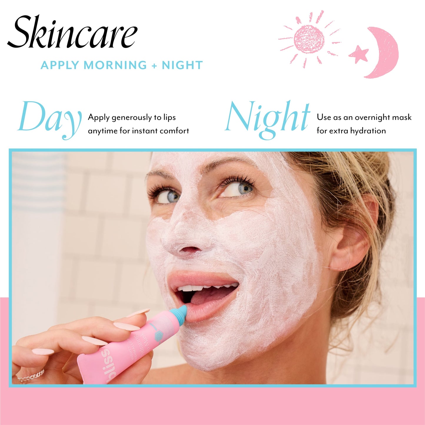 Mighty Marshmallow Hydrating Lip Mask - routine