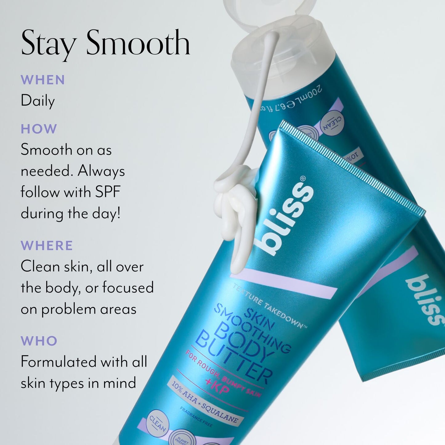 Texture Takedown Skin-Smoothing Body Butter when, how, where, who