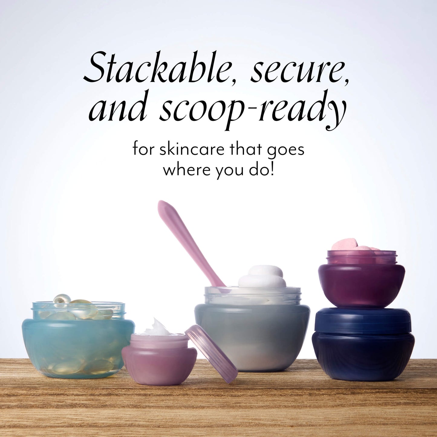 Spa To Go Reusable Travel Jar + Spatula Set product pairing