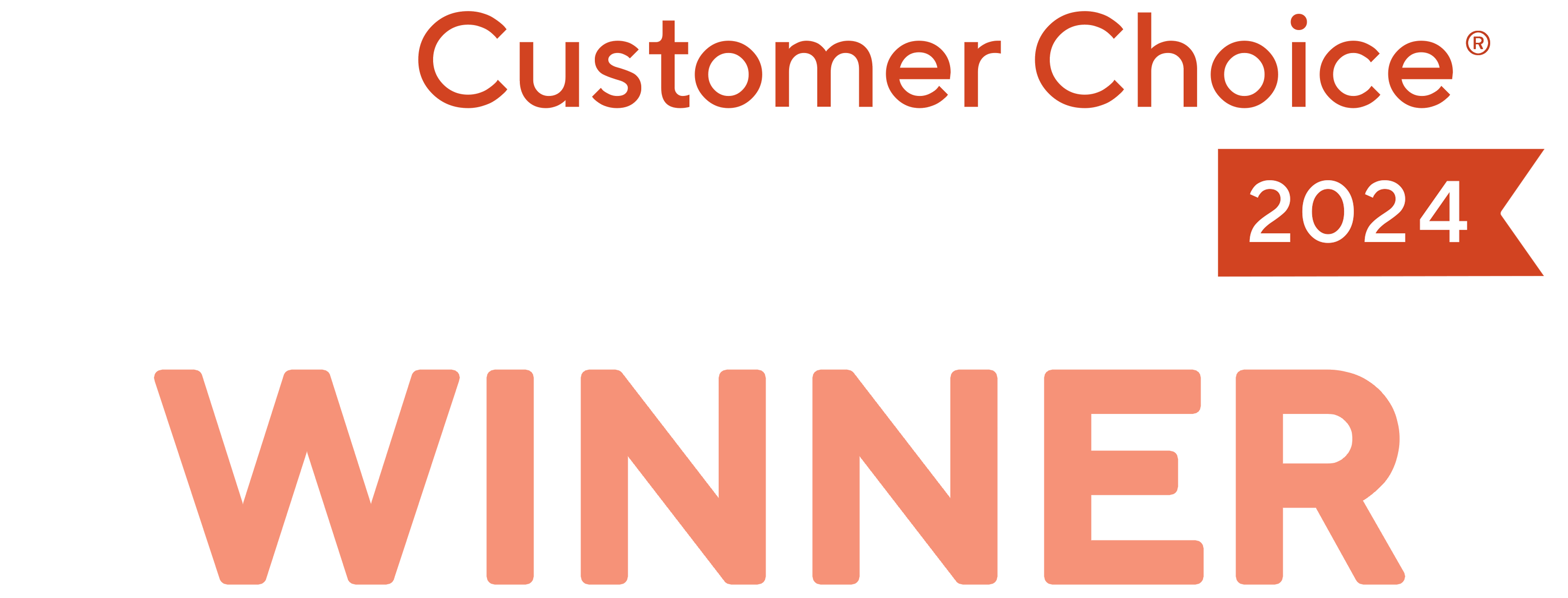 QVC Customer Choice Beauty Awards 2024 Winner badge