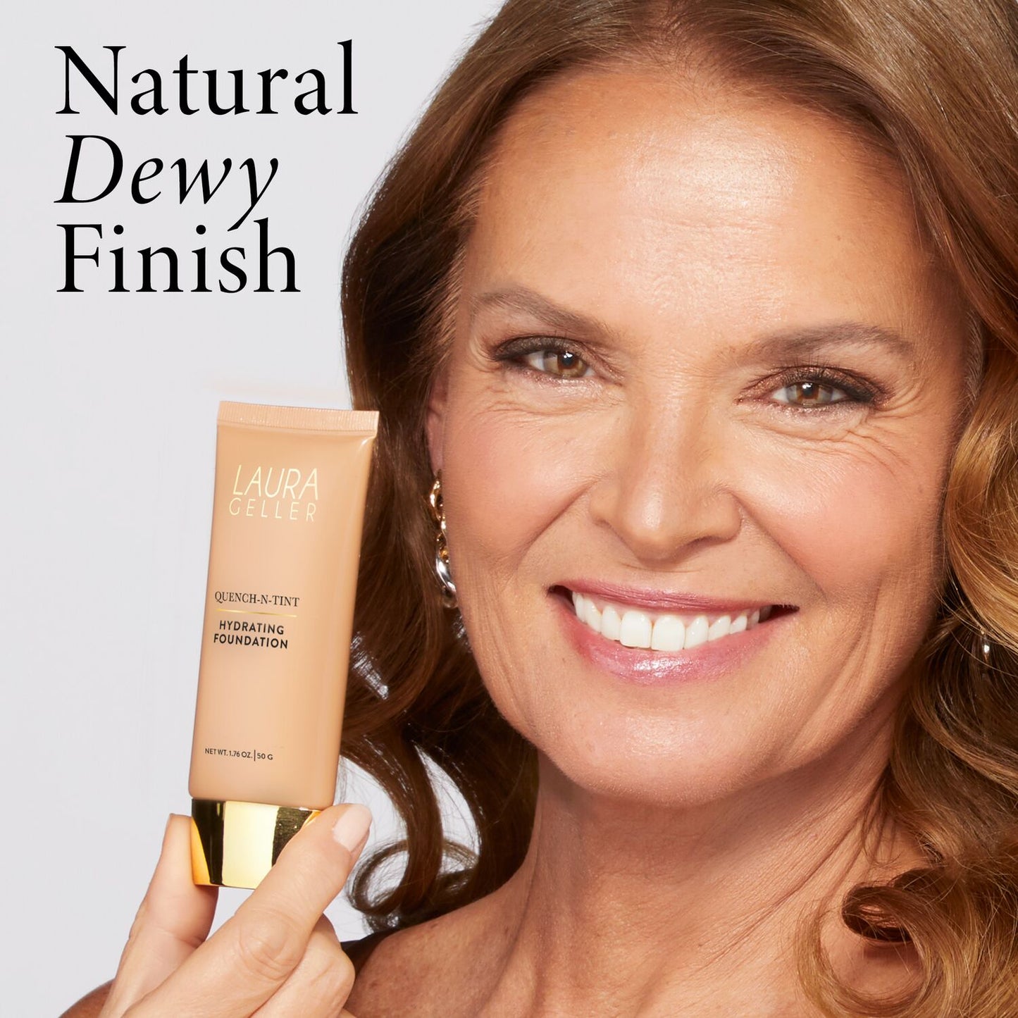 Quench-n-Tint Model Lifestyle Natural Dewy Finish