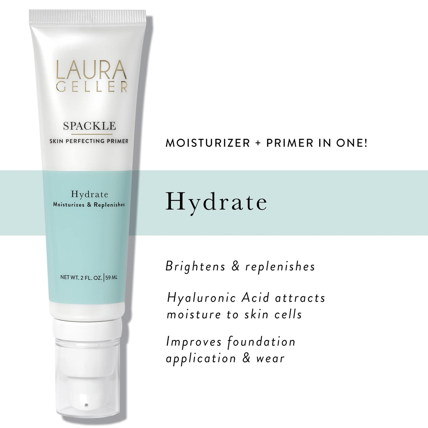 Spackle Skin Perfecting Primer Hydrate product benefits
