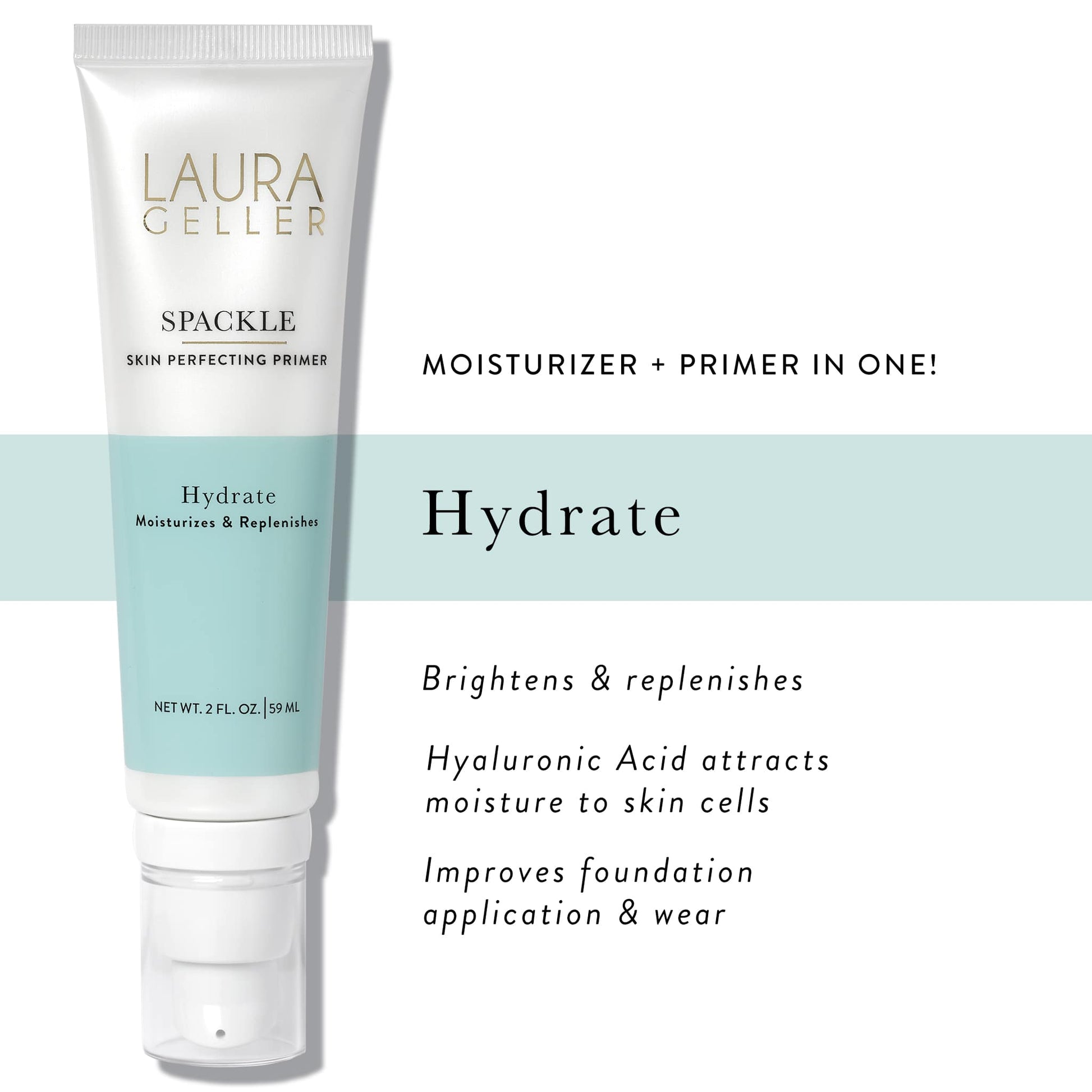 Spackle Skin Perfecting Primer Hydrate product benefits