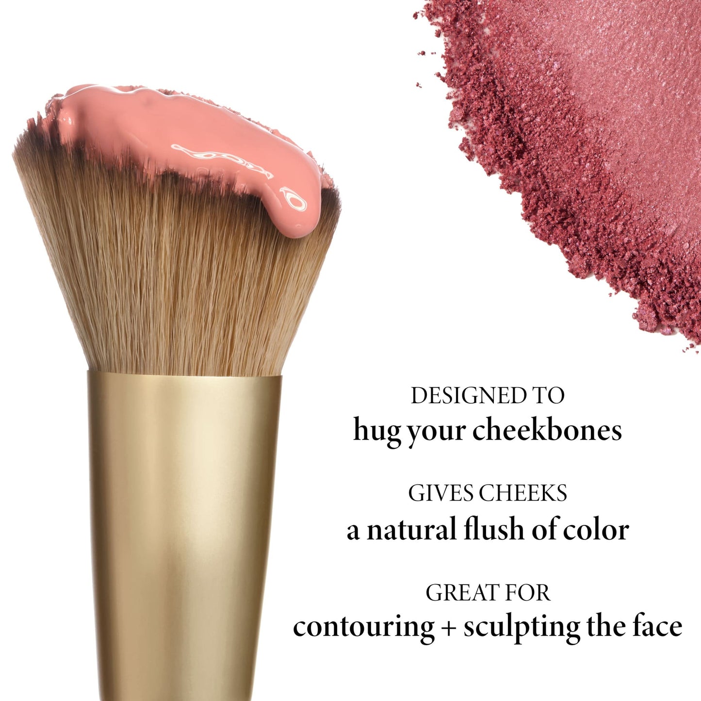 Angled Blush Brush benefits