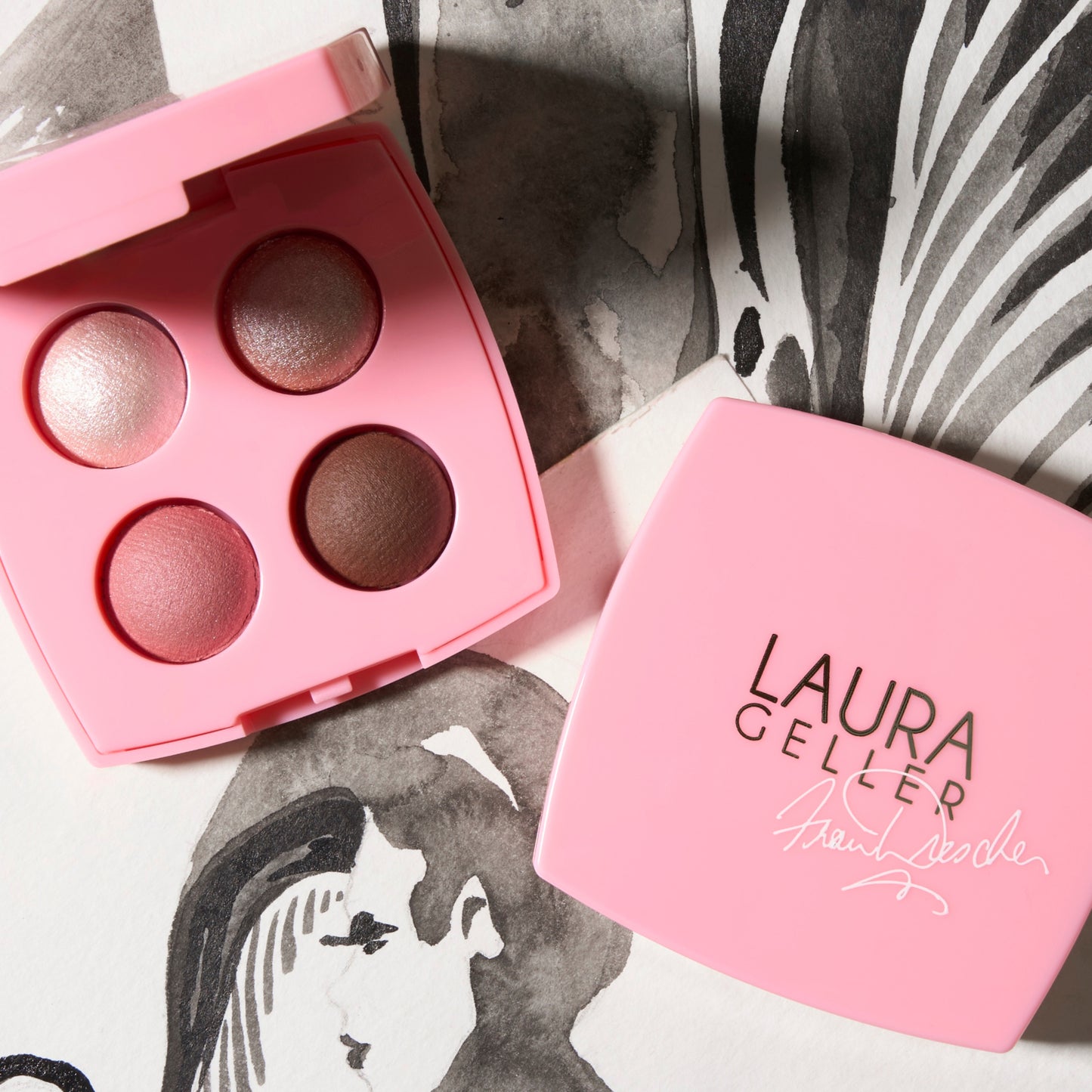 Limited Edition Baked Eyeshadow Quad- Pink Buttercream