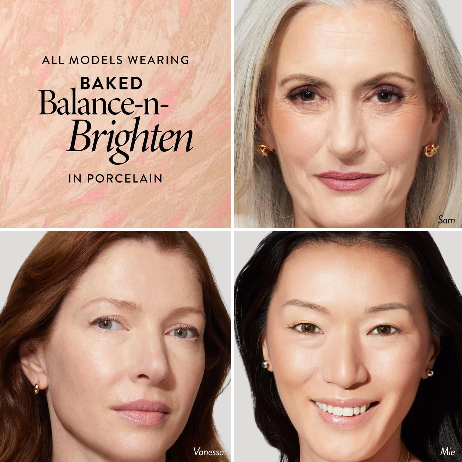 Balance-n-Brighten 3 Shade Model Grid in Porcelain