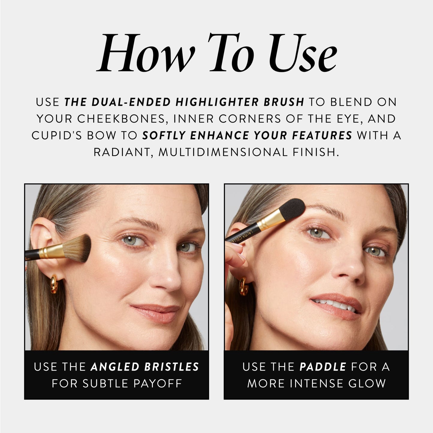 Baked Marbleized Highlighter how to apply