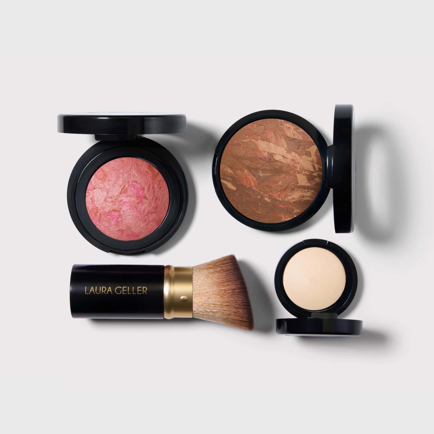 The Daily Routine: Natural Finish Full Face Kit (4 PC) toffee