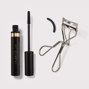 Black Kajal Mascara & Eyelash Curler Soldier