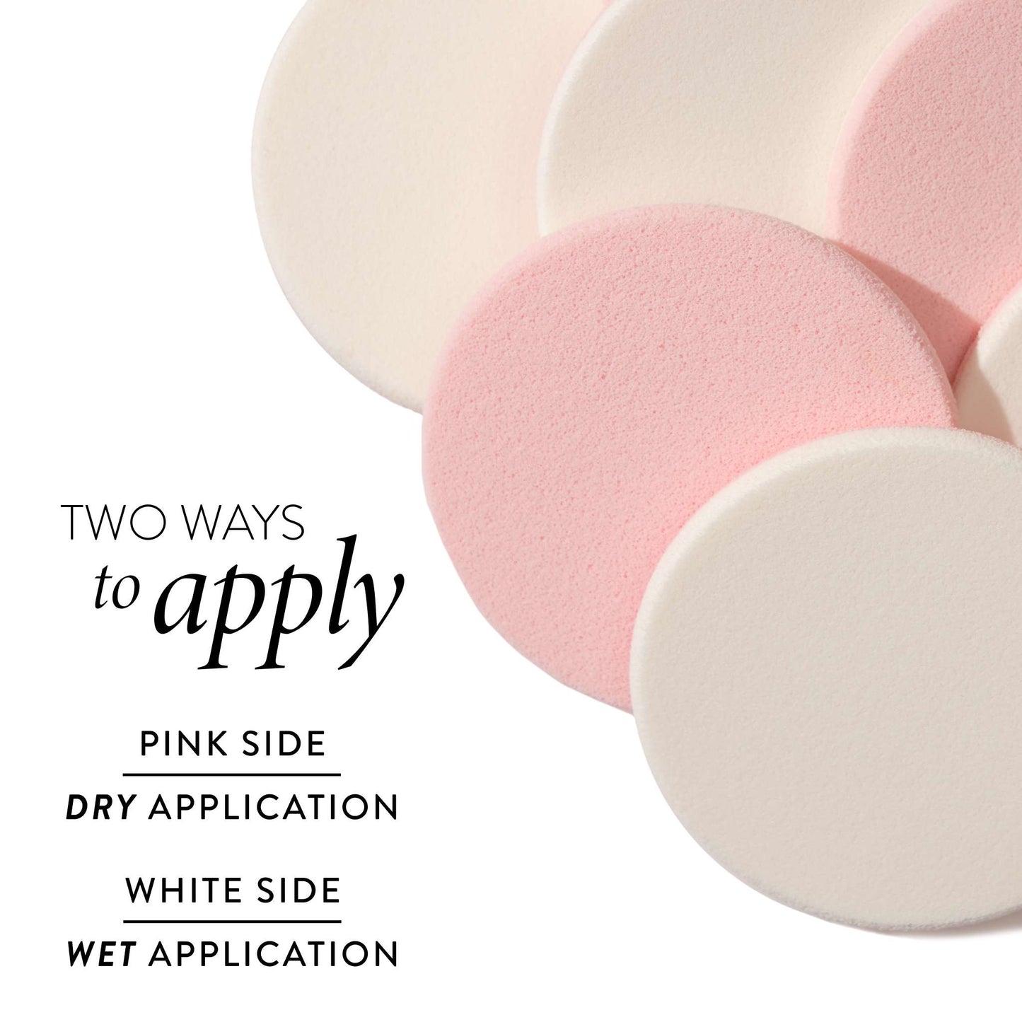 Double Take Baked Full Coverage Foundation Replacement Sponge Trio - How to Apply