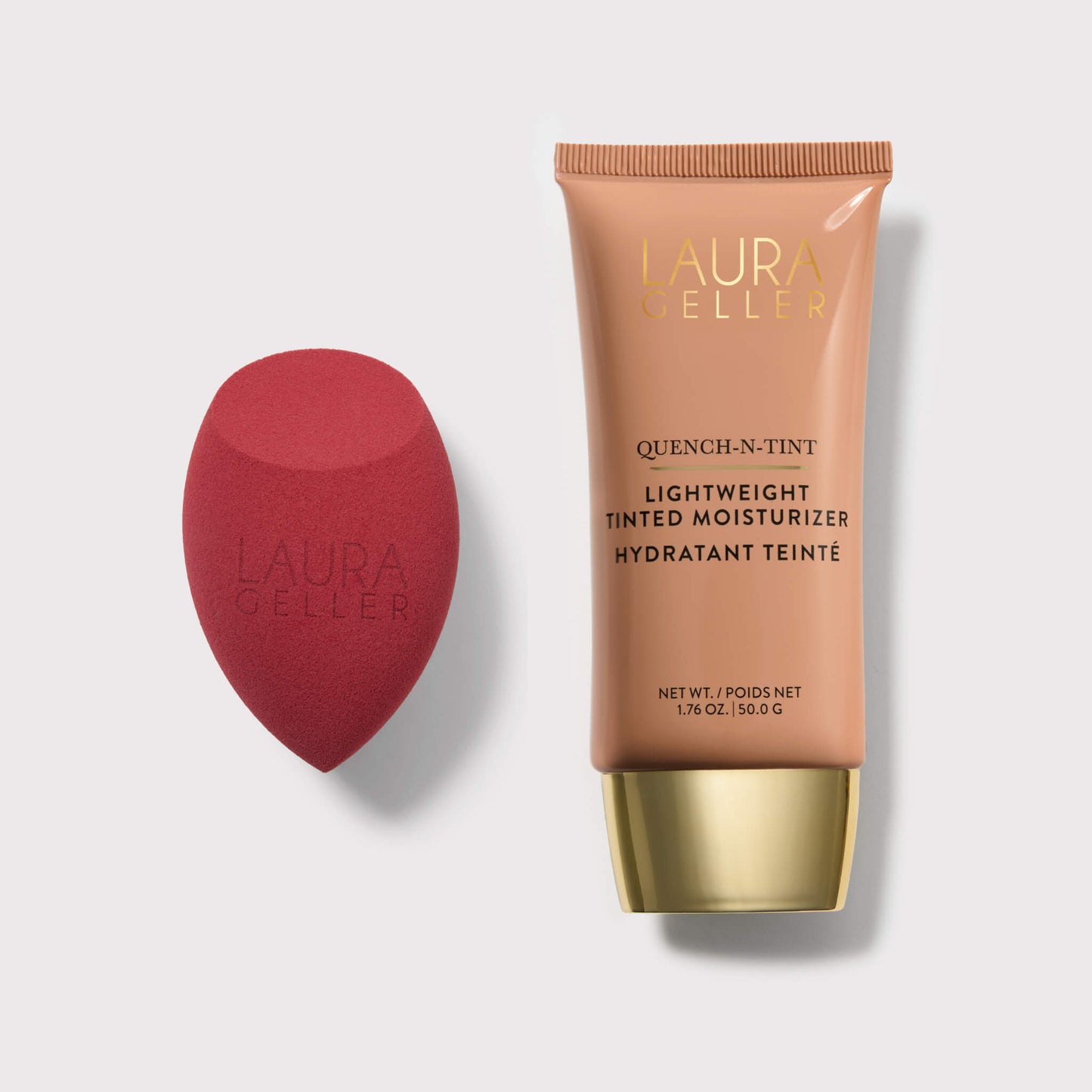 Quench-n-Tint Lightweight Tinted Moisturizer and Sponge Medium deep