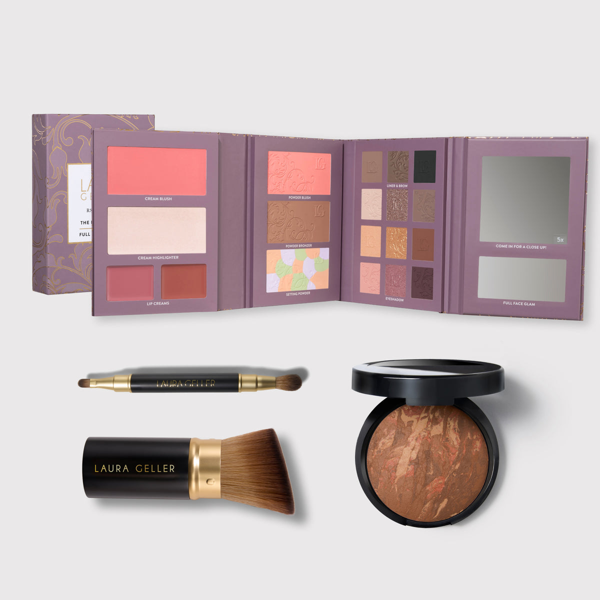 RSVP Yes! Full Face Kit (4 PC) Toffee
