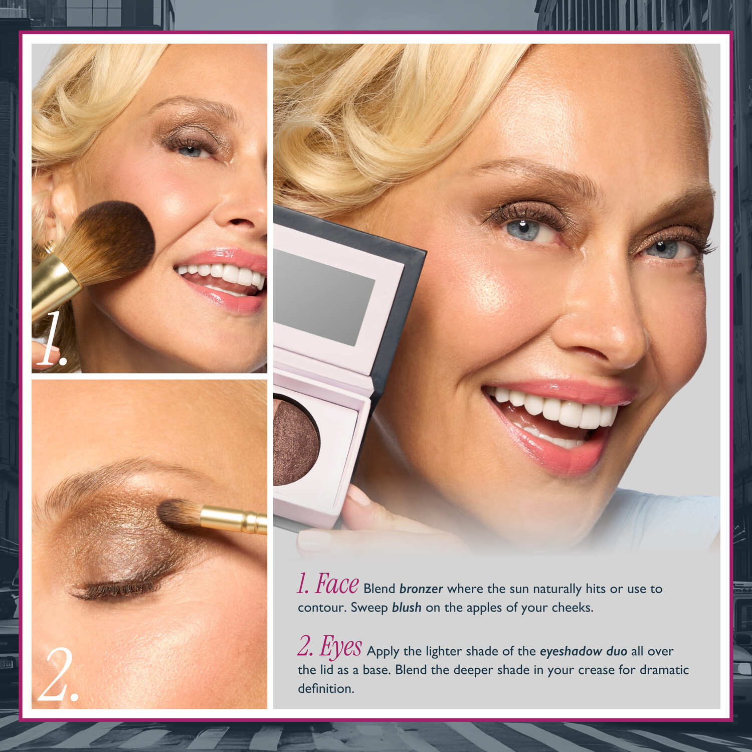 Geller's Greatest Palette New York Minute how to apply