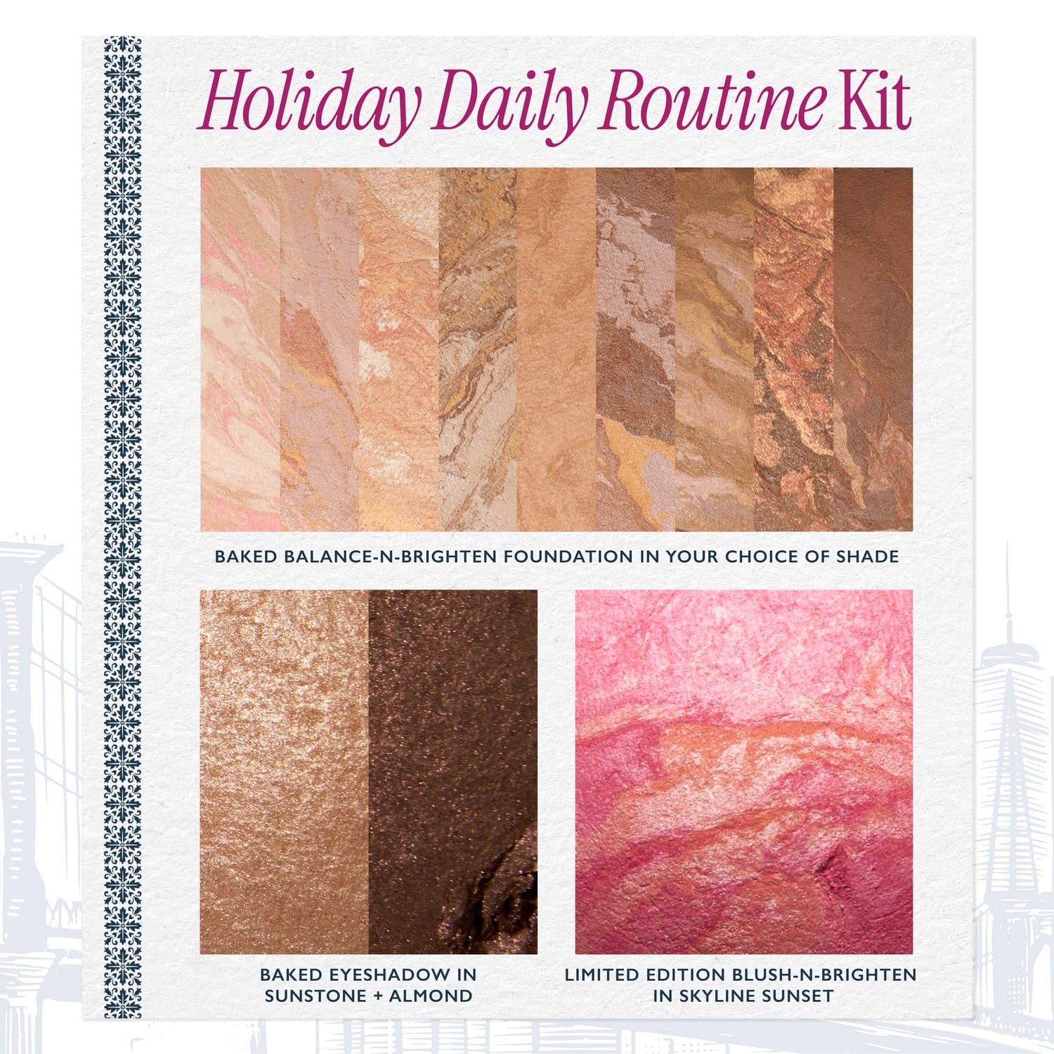 Holiday Daily Routine Kit Textures