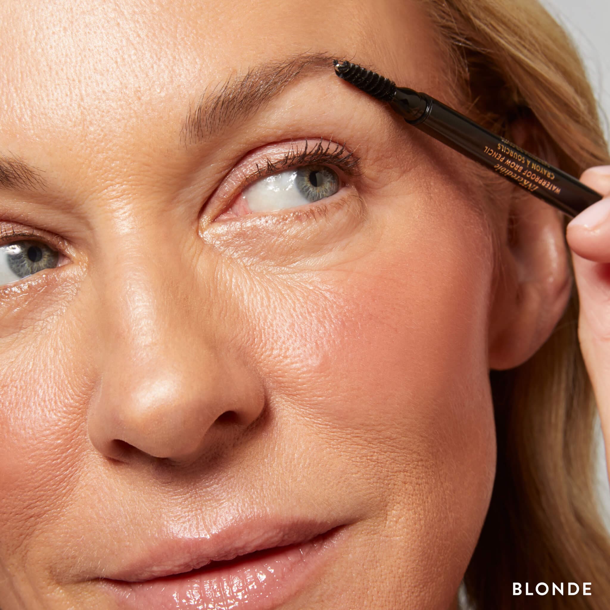 INKcredible Waterproof Brow Pencil model lifestyle in Blonde