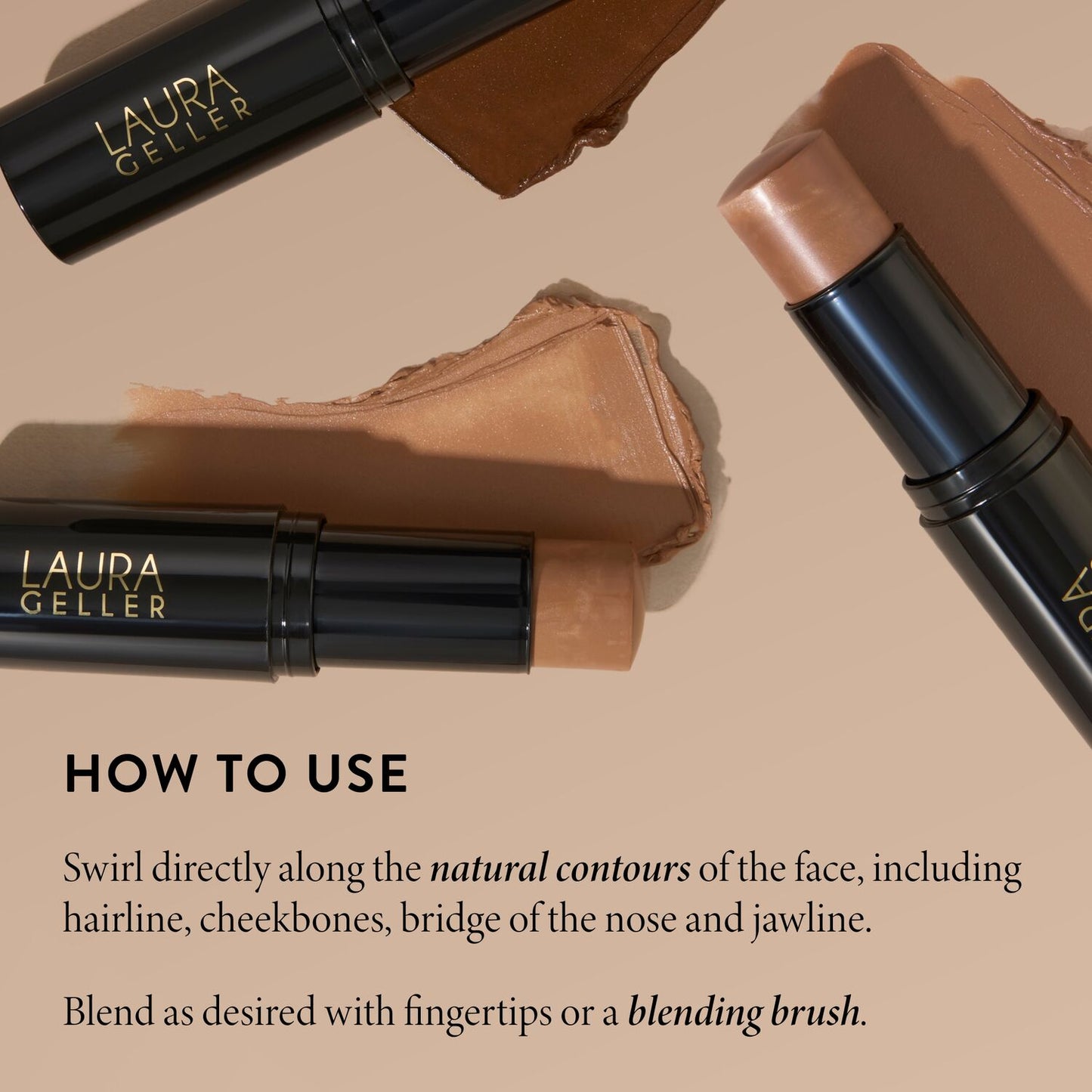 Italian Marble Bronzer Stick how to apply