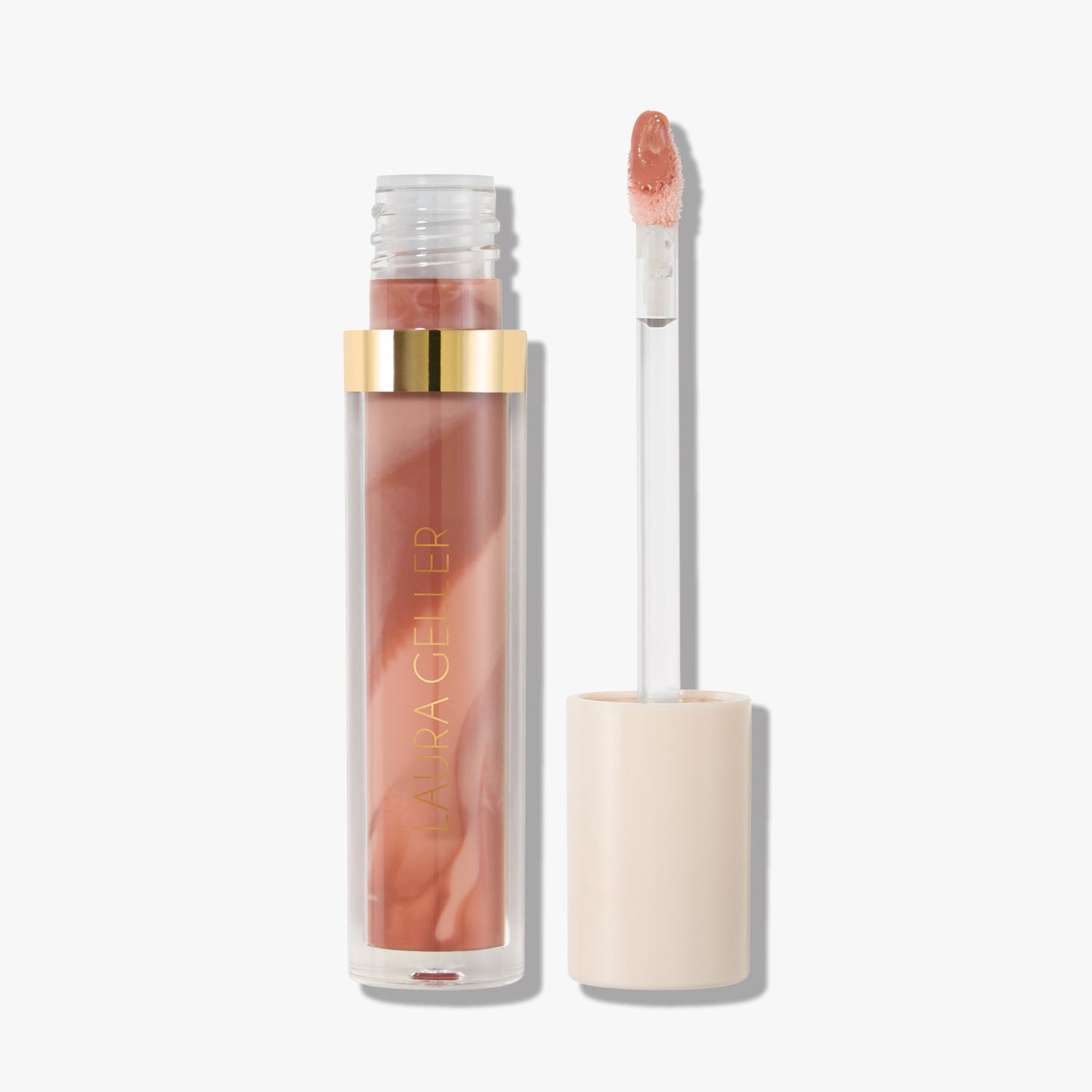 Italian Marble Glossy Lip Tint in brunch mimosa