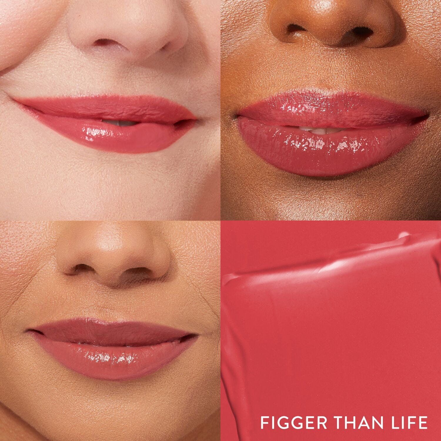 Jelly Balm Hydrating Lip Color Model Grid in figger than life