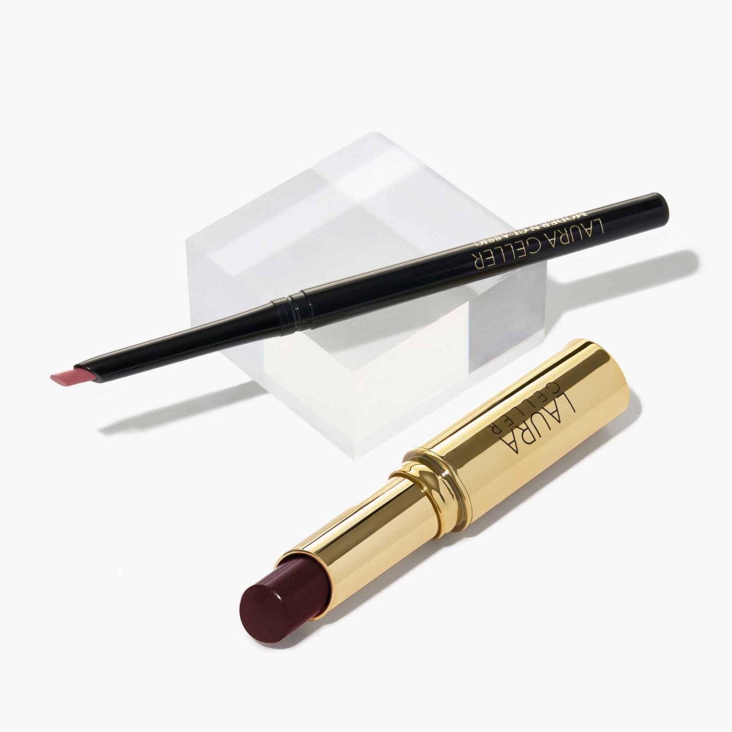 Love Your Lips Duo - very black cherry major mauve