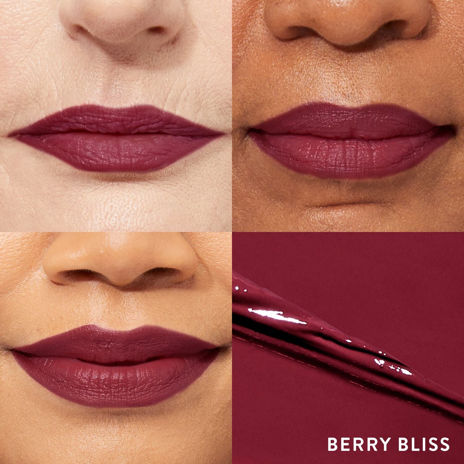 Modern Classic Cream Lipstick Model Grid - berry bliss