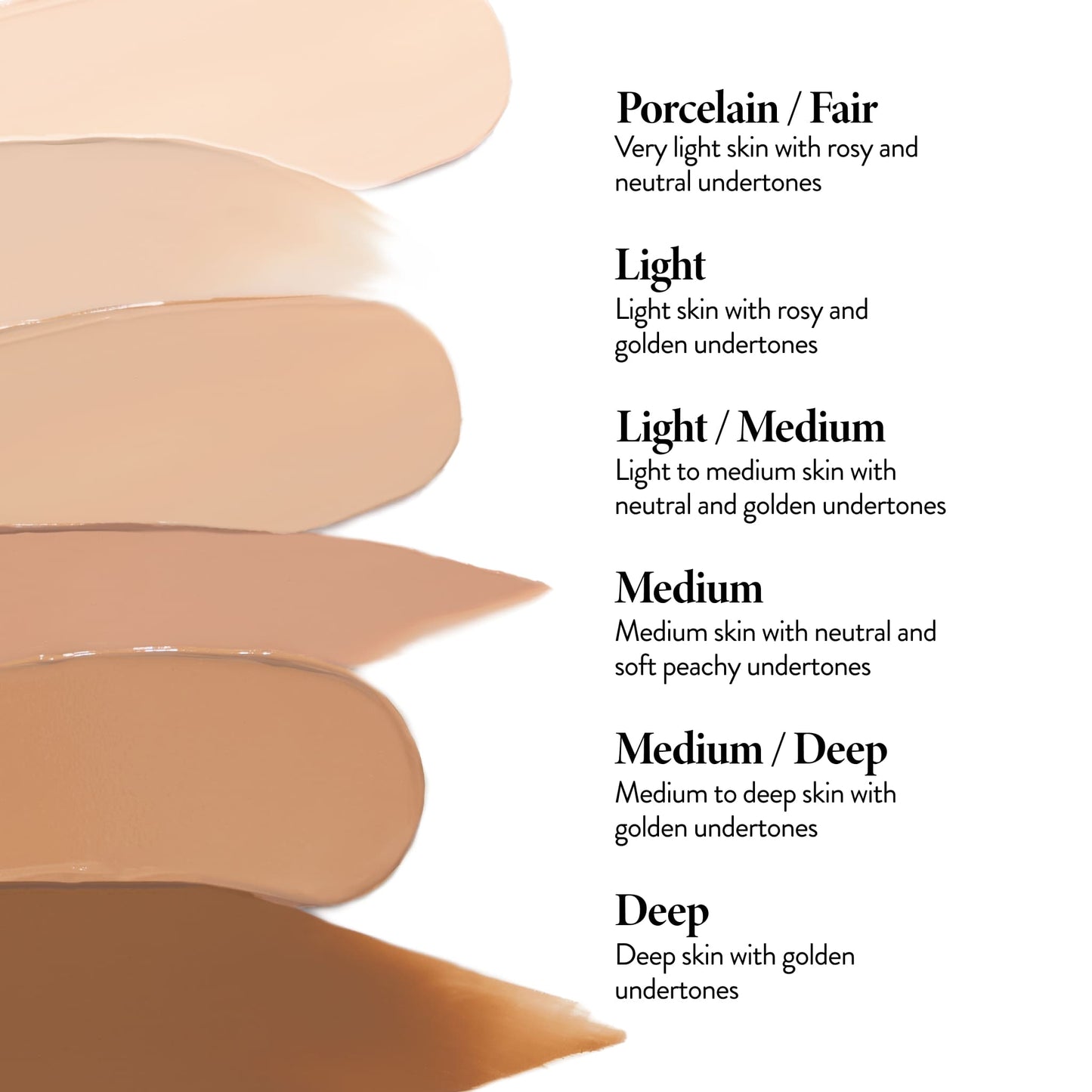 Quench-n-Tint Shade Descriptions