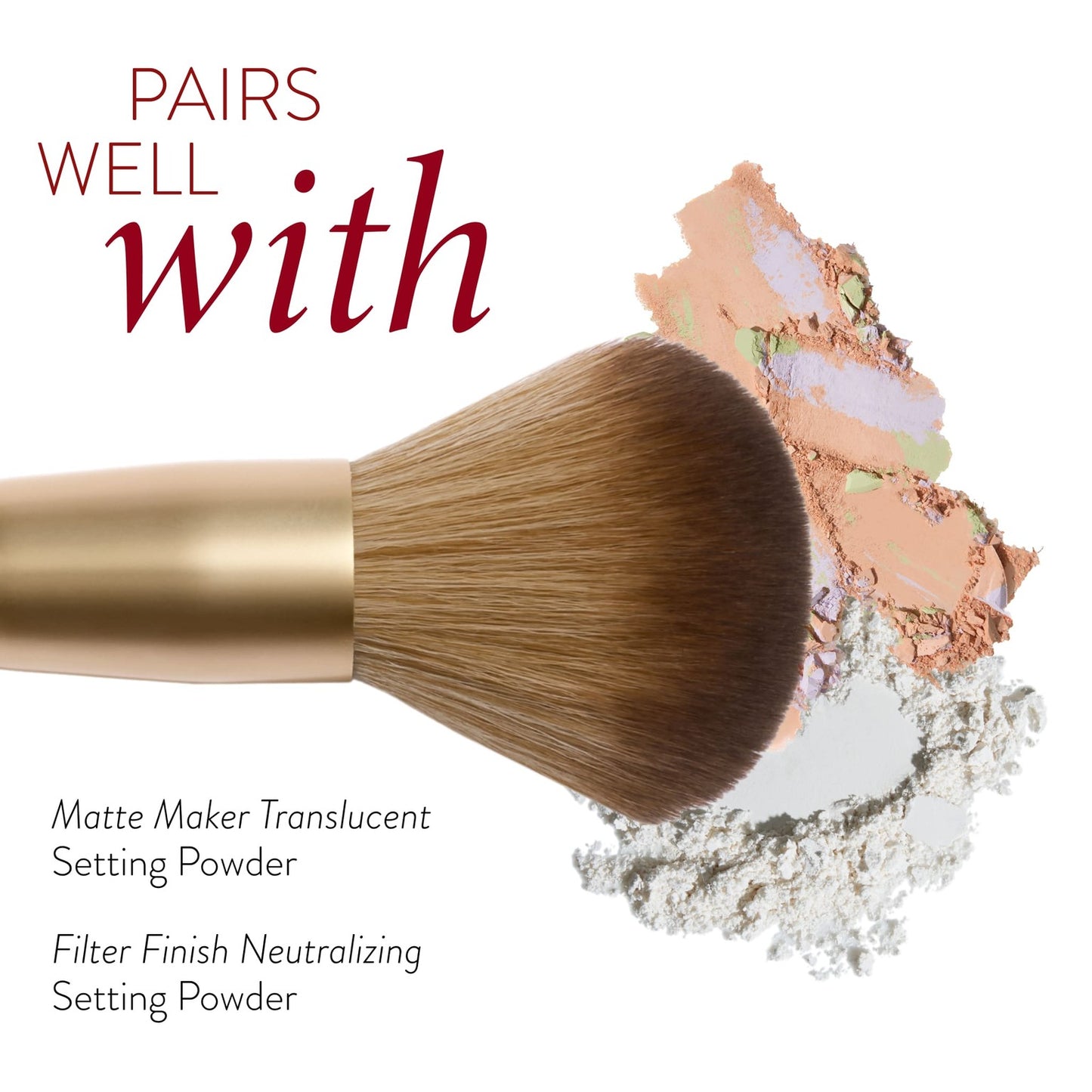Setting Powder Brush pairs well with