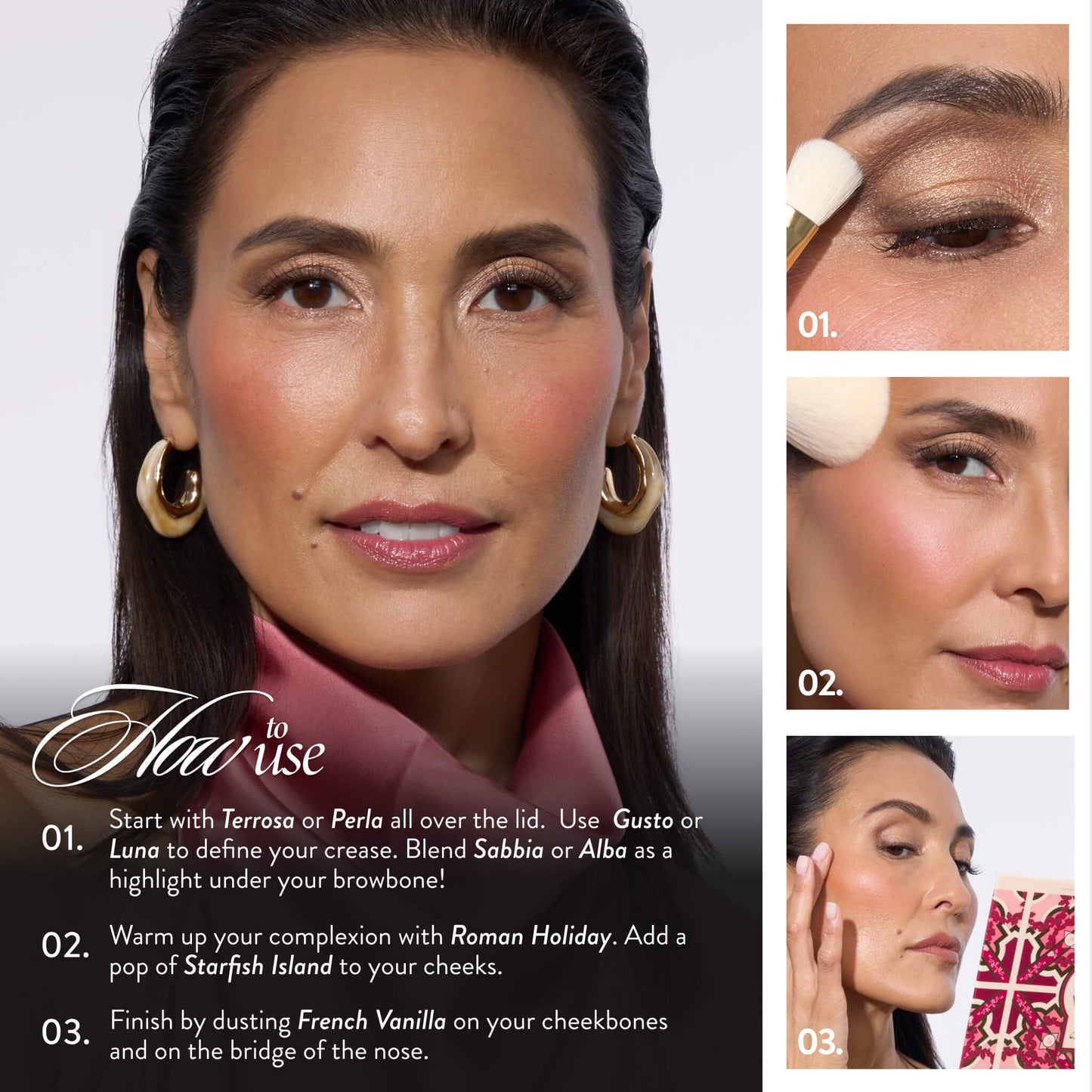 Best of the Best Baked Palette Tuscan Dreams - how to apply