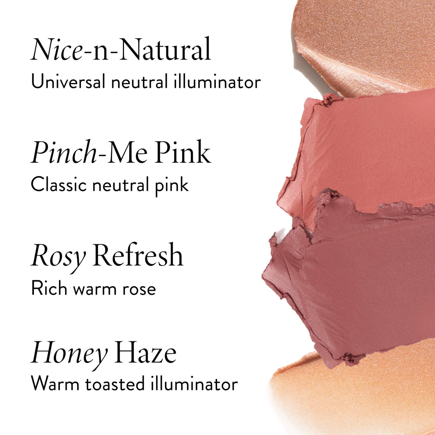 The Wonder Balm - shade descriptions
