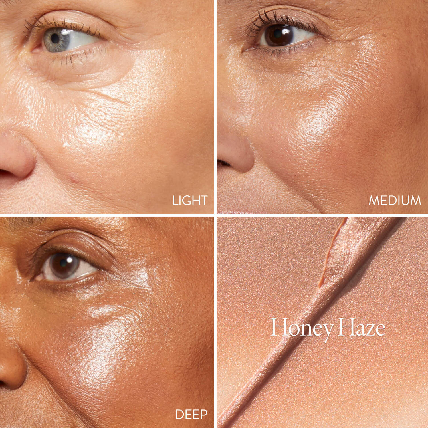 The Wonder Balm - Honey Haze Model Grid
