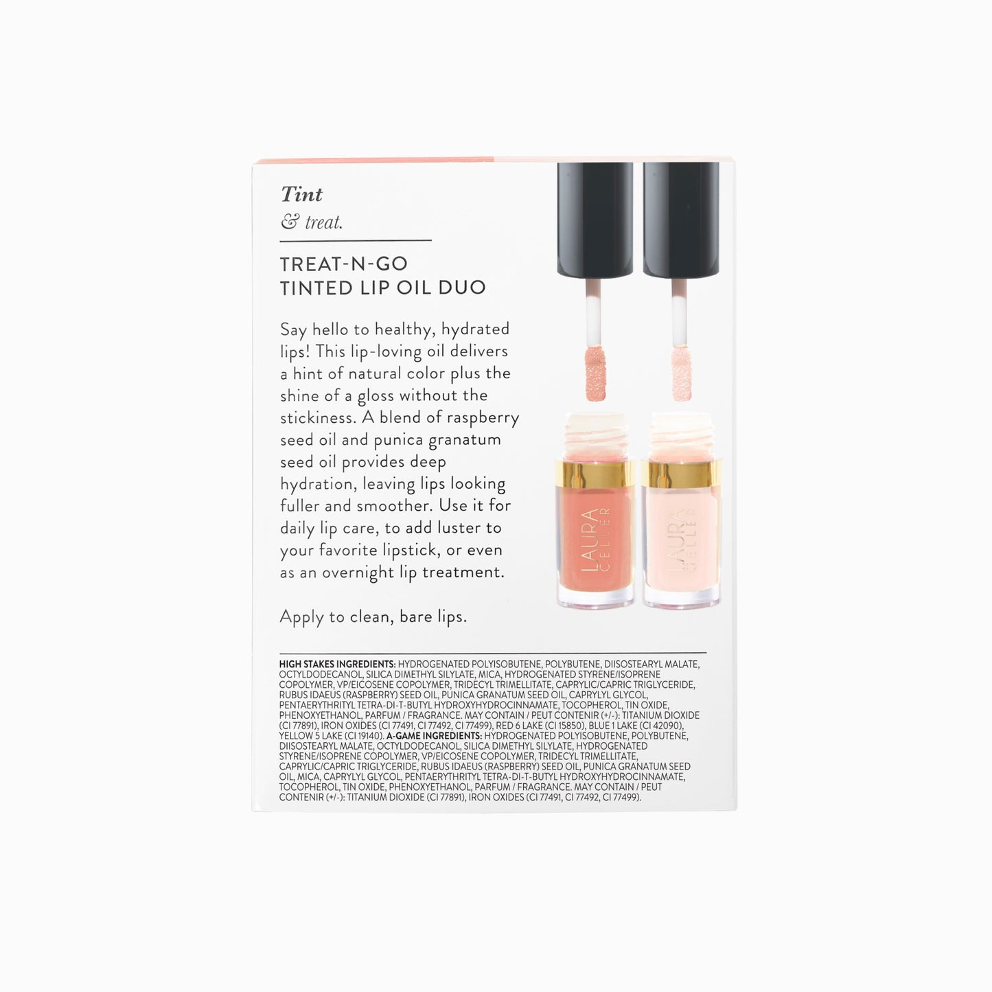 Treat-n-Go Duo, High Stakes, A-game - back packaging