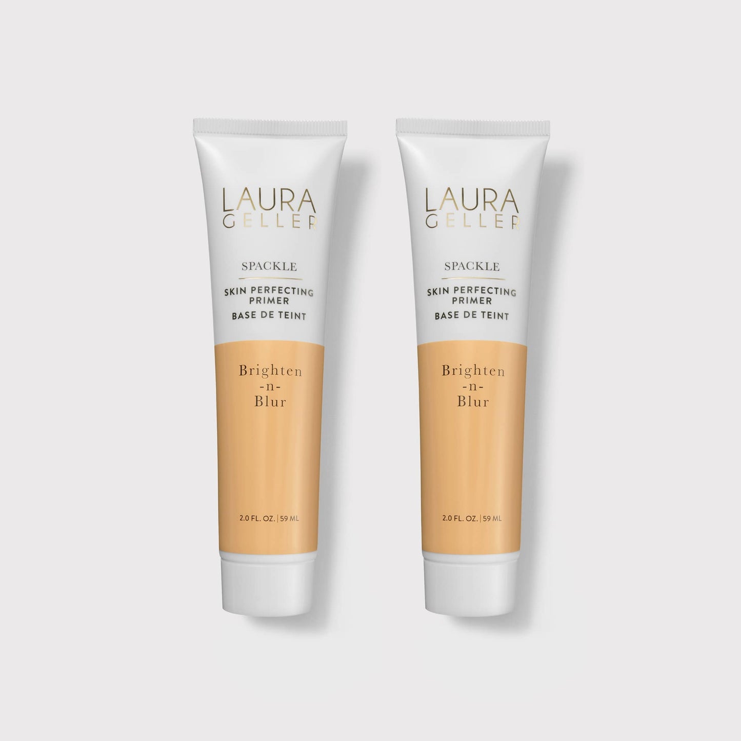 Spackle Skin Perfecting Primer Duos soldier in brighten-n-blur