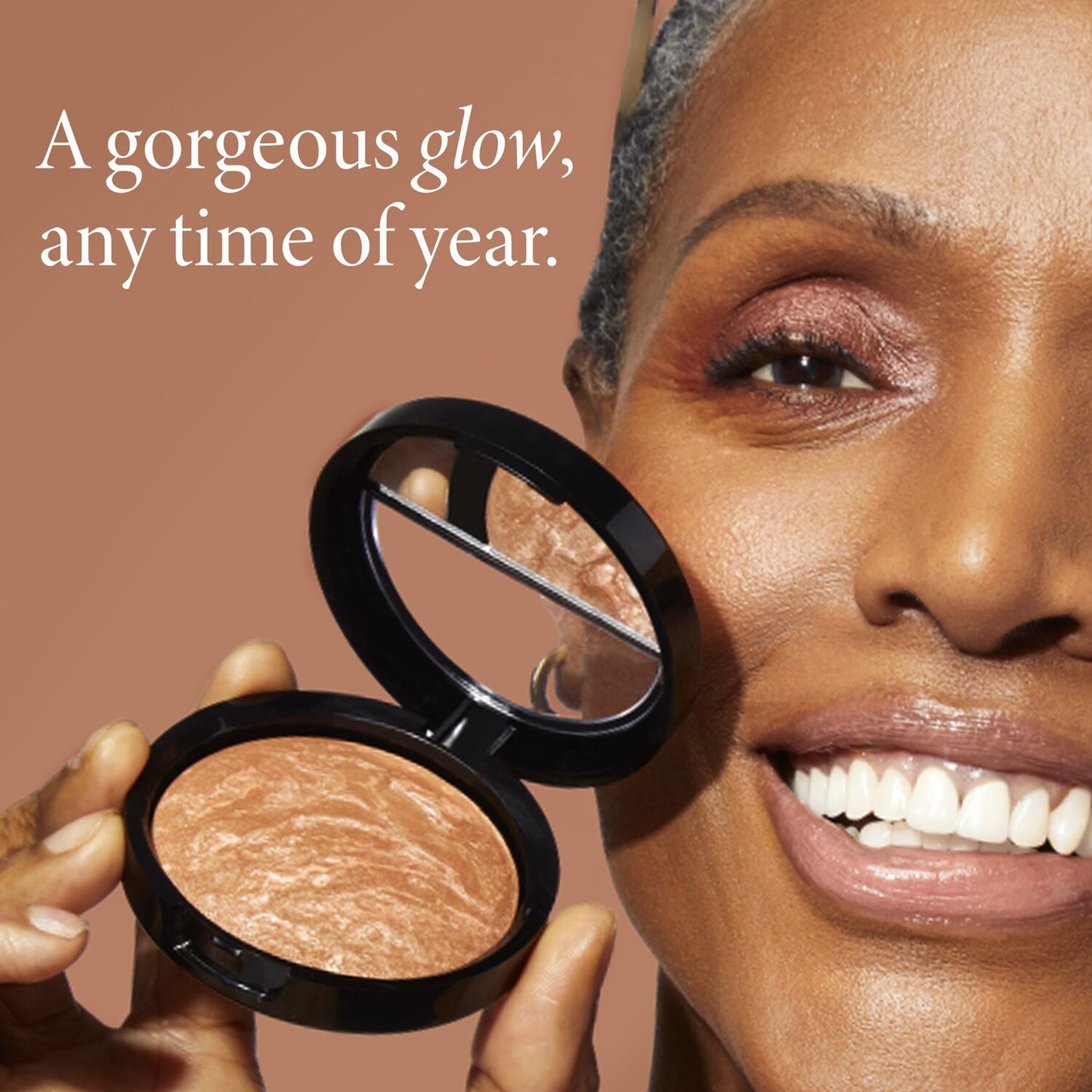 Baked Bronze-n-Brighten Multipurpose Bronzer product benefits - gorgeous glow any time
