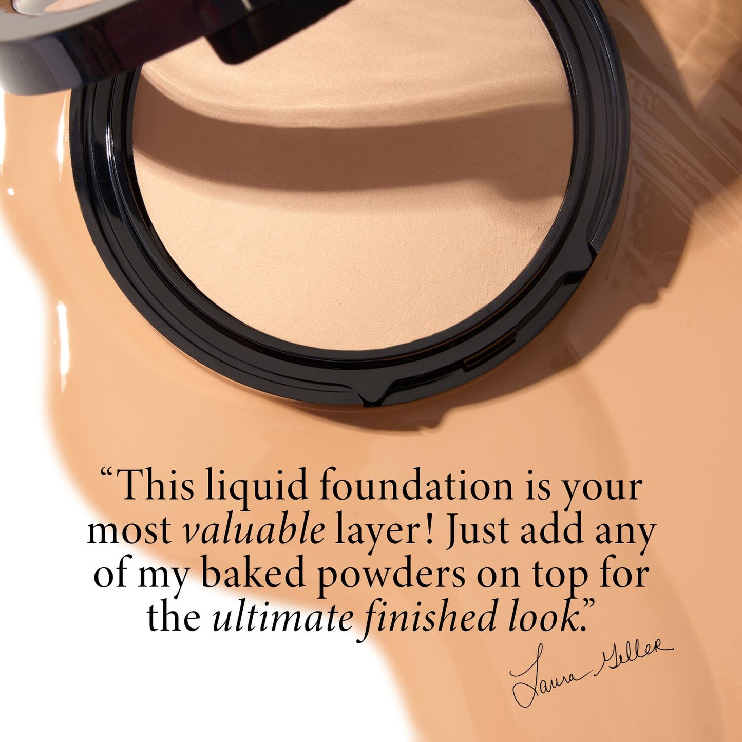 Laura Geller Double Take Liquid Foundation Laura Quote
