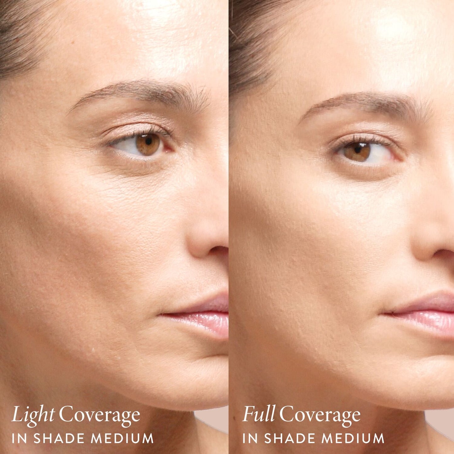 Double Take Liquid Foundation Light vs Medium Coverage