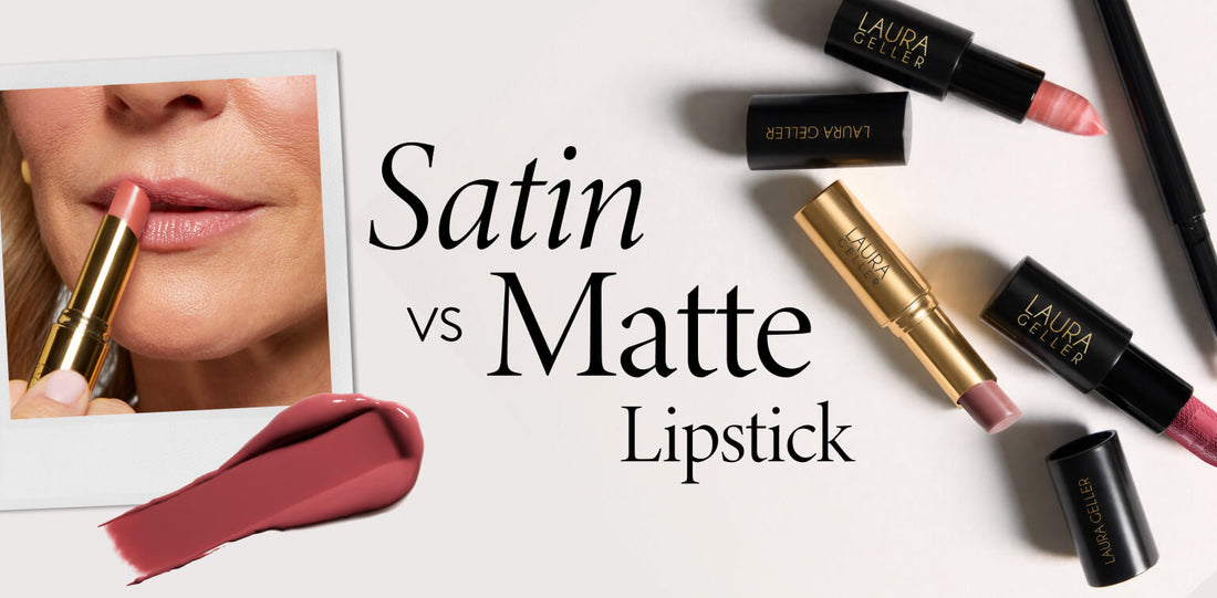 Satin Lipstick vs Matte: Best for Mature Lips