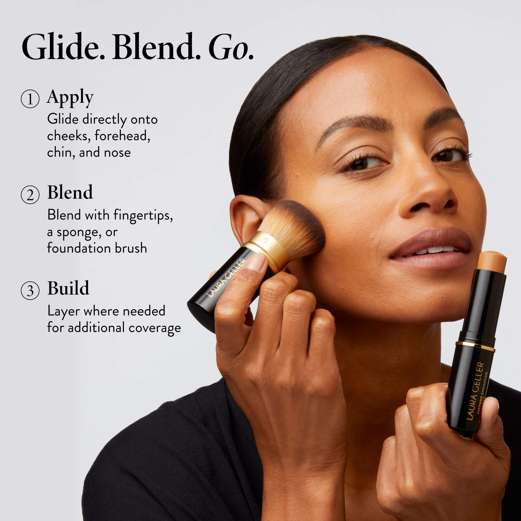 Instant Enhancer Buildable Foundation Stick – Laura Geller Beauty