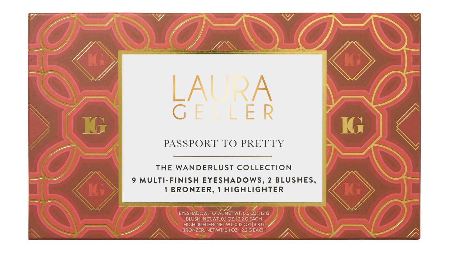 Passport to Pretty Travel Face + Eye Palette, The Wanderlust Collection - soldier