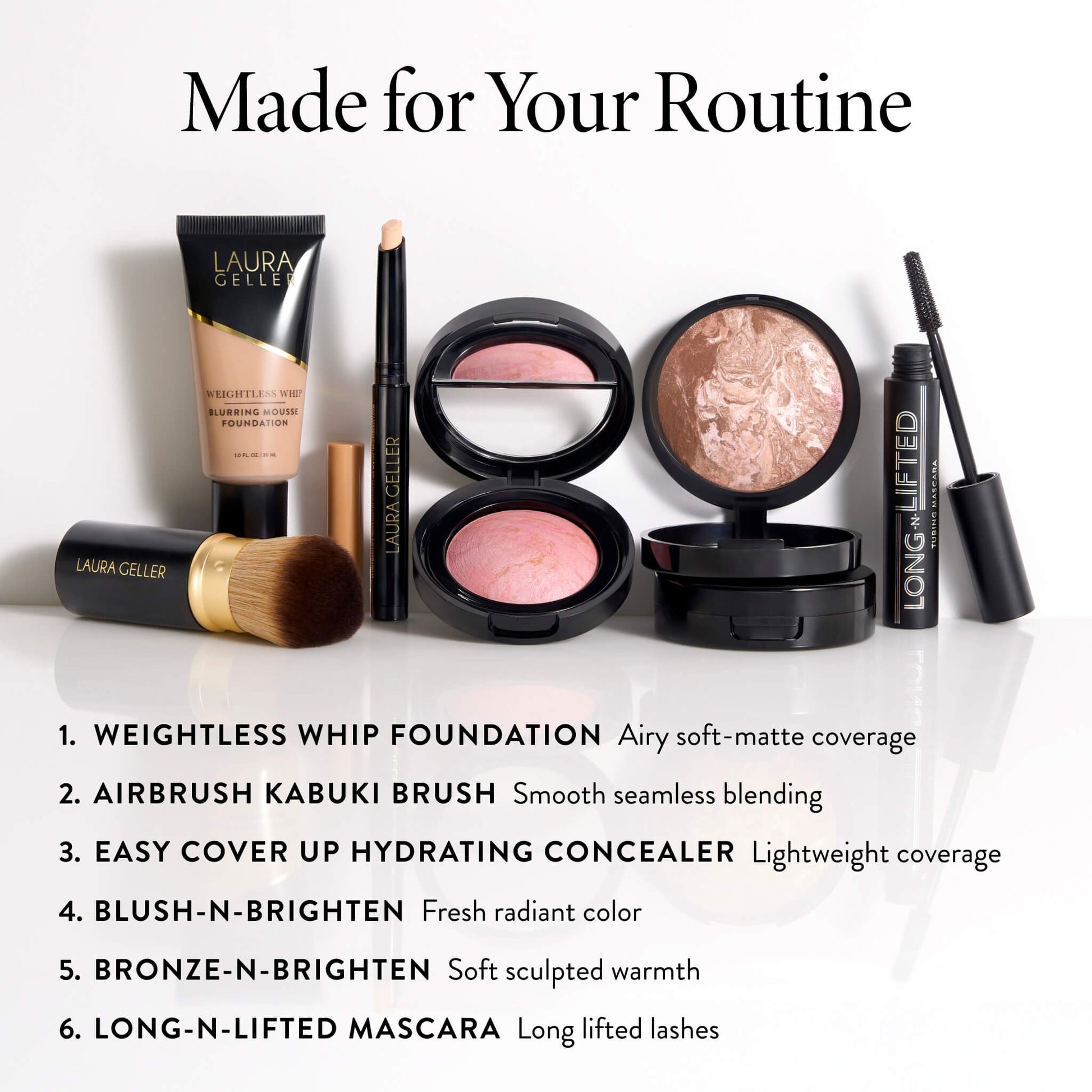 Weightless Whip Blurring Mousse Foundation routine