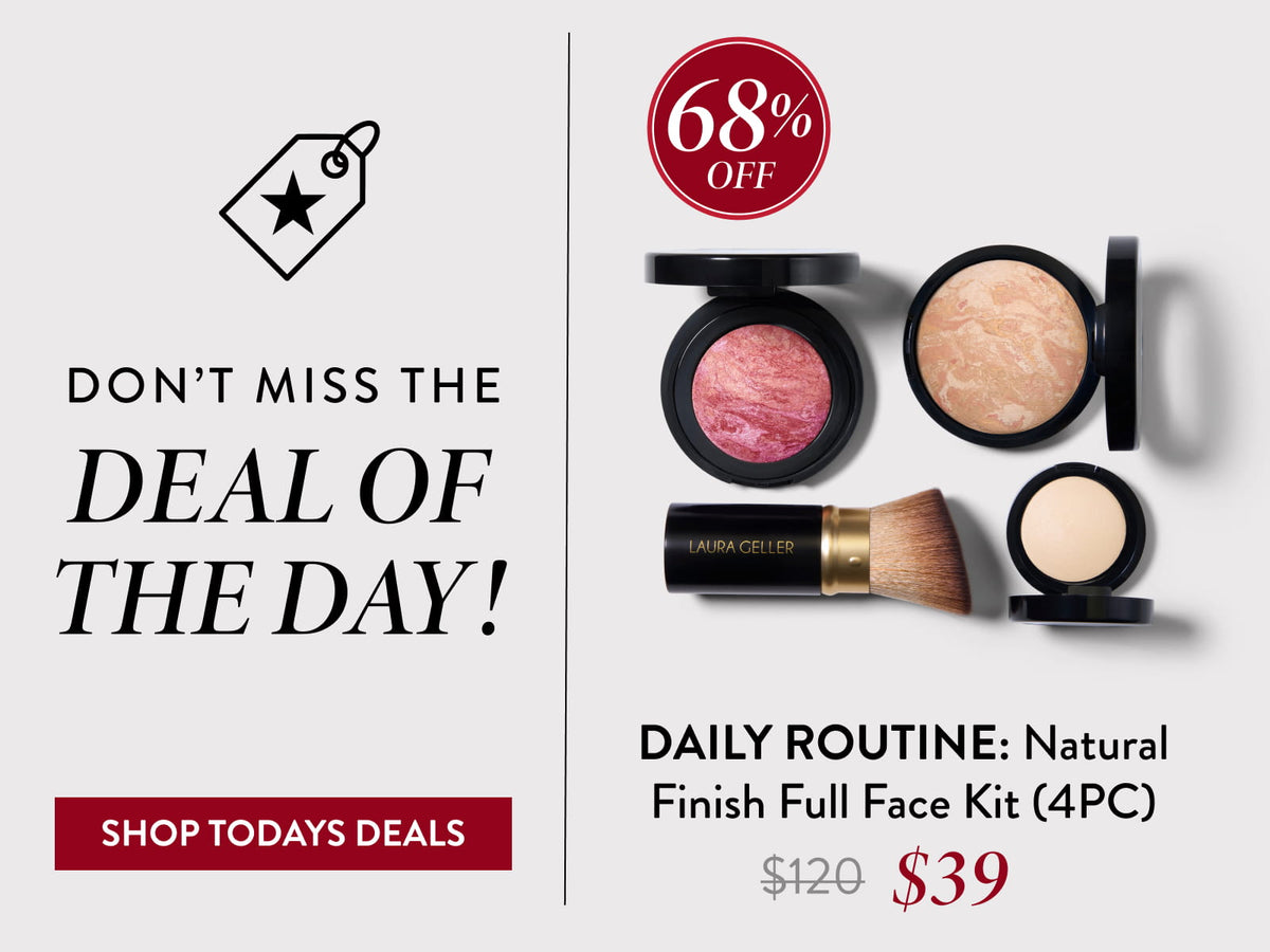 Deal of the day! Daily Routine Natural Finish Full Face Kit for $39