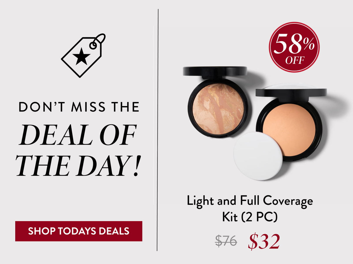 Deal of the day! Light and Full Coverage Kit for $32