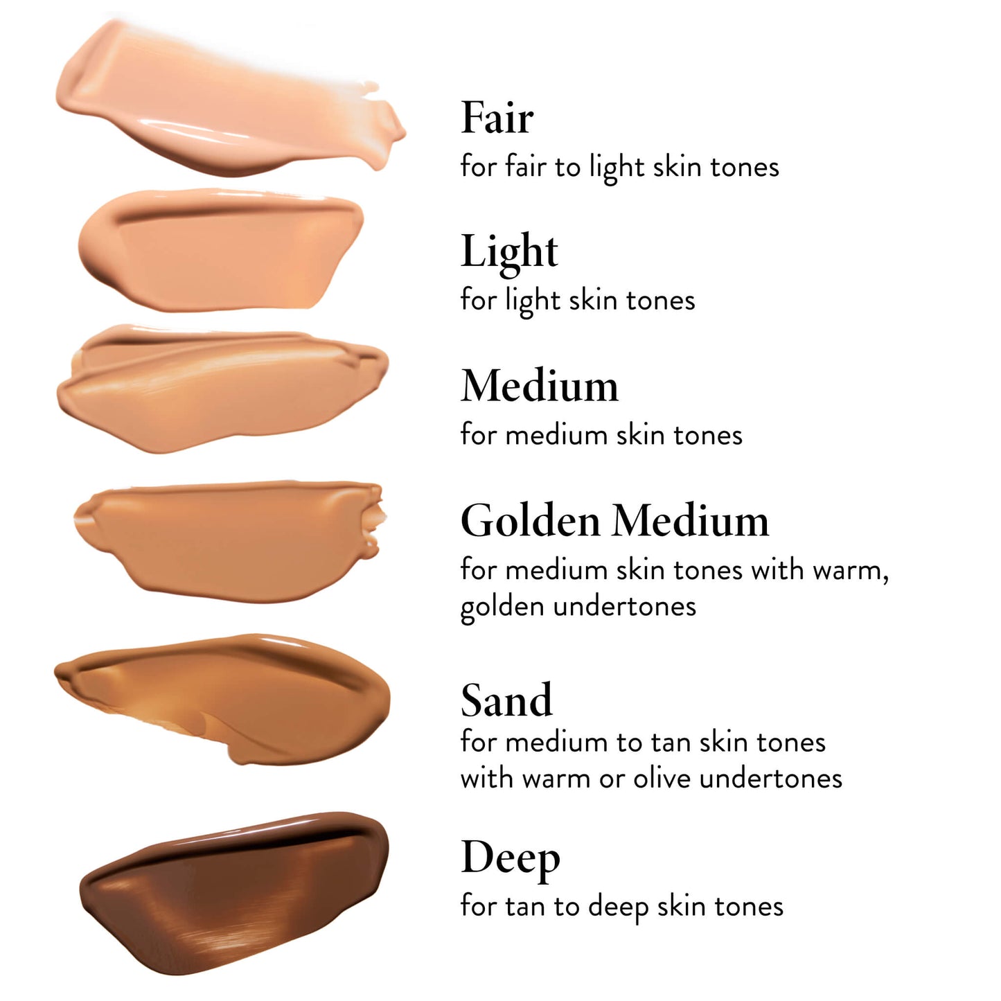 Better Than ‘Block Skincare-Infused Serum Foundation with Broad Spectrum SPF 50+ shade description