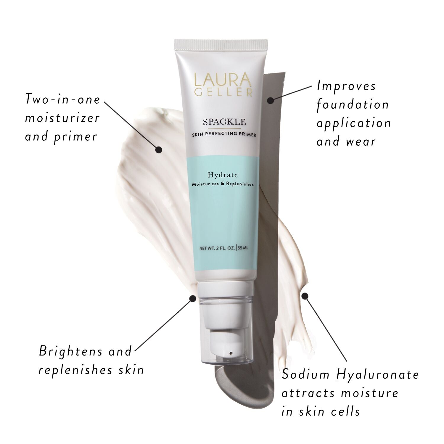 Spackle Skin Perfecting Primer: Hydrate – Laura Geller Beauty