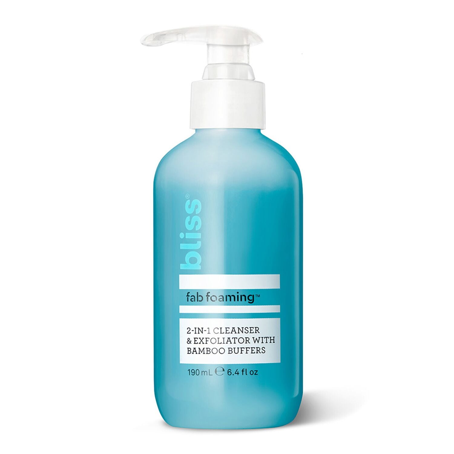 Bliss x LG Fab Foaming Exfoliating Cleanser soldier
