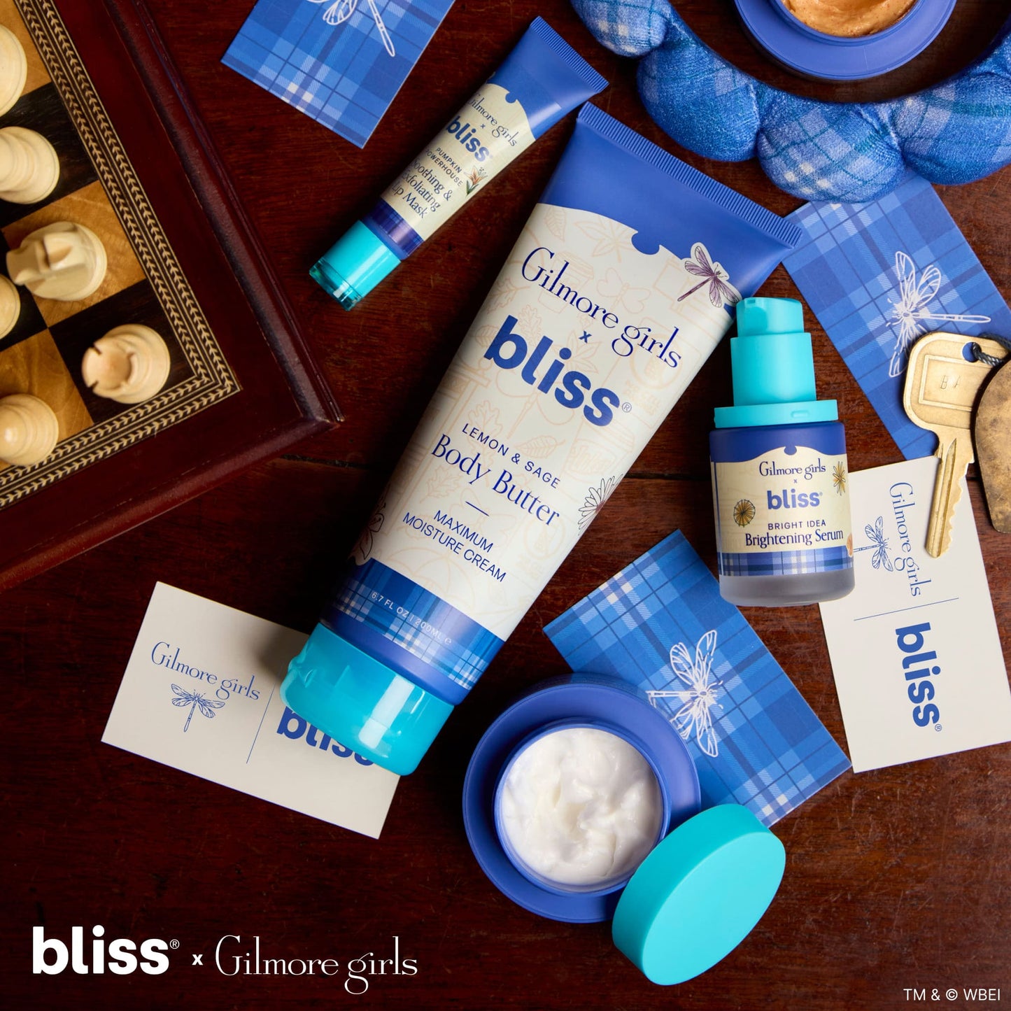 Bliss x Gilmore Girls Bright Idea Brightening Serum + Moisturizer Duo - Lifestyle more GG products