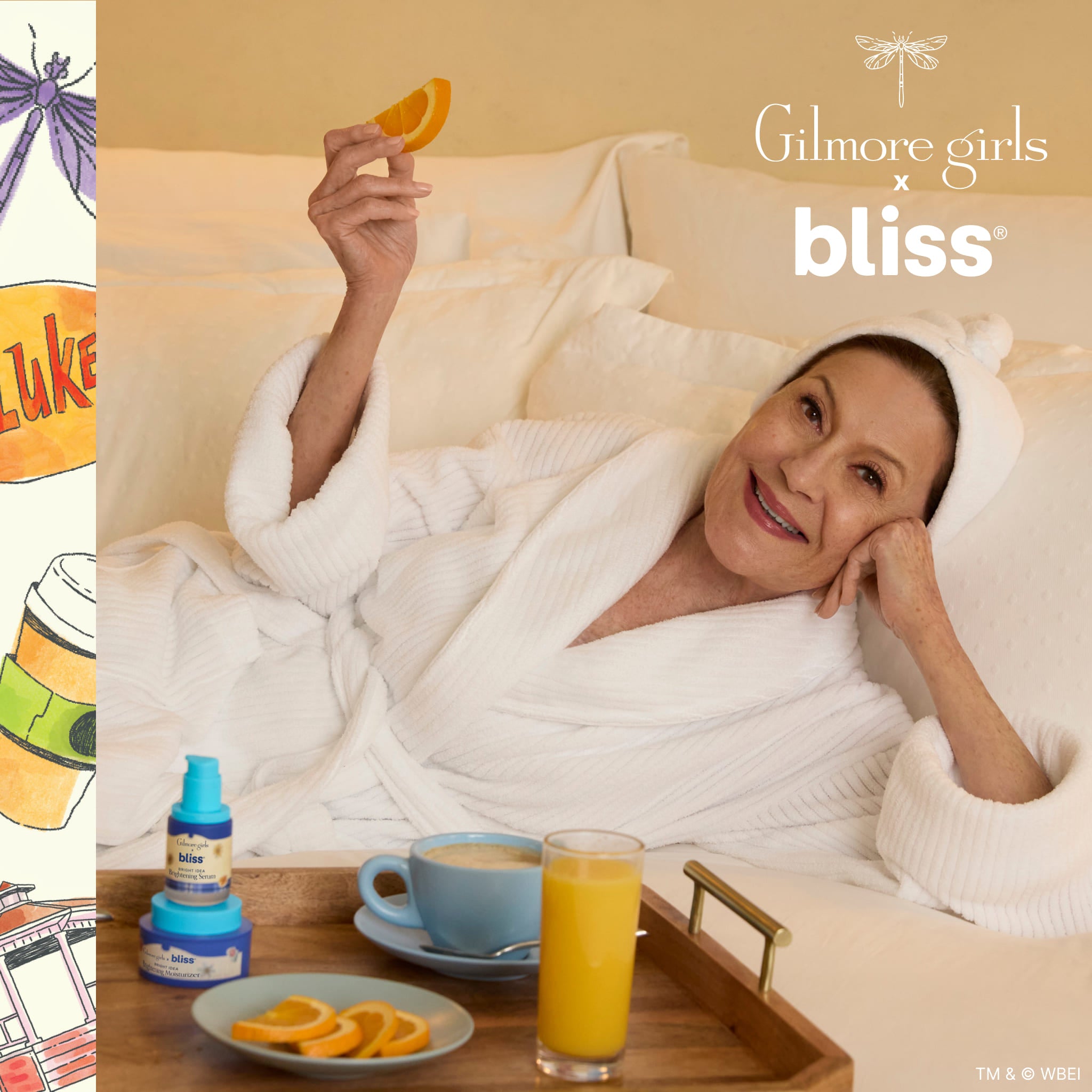 Bliss x Gilmore Girls Bright Idea Brightening Serum + Moisturizer Duo - Lifestyle